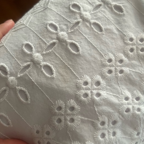 Talbots white eyelet sheath dress - Picture 6 of 7